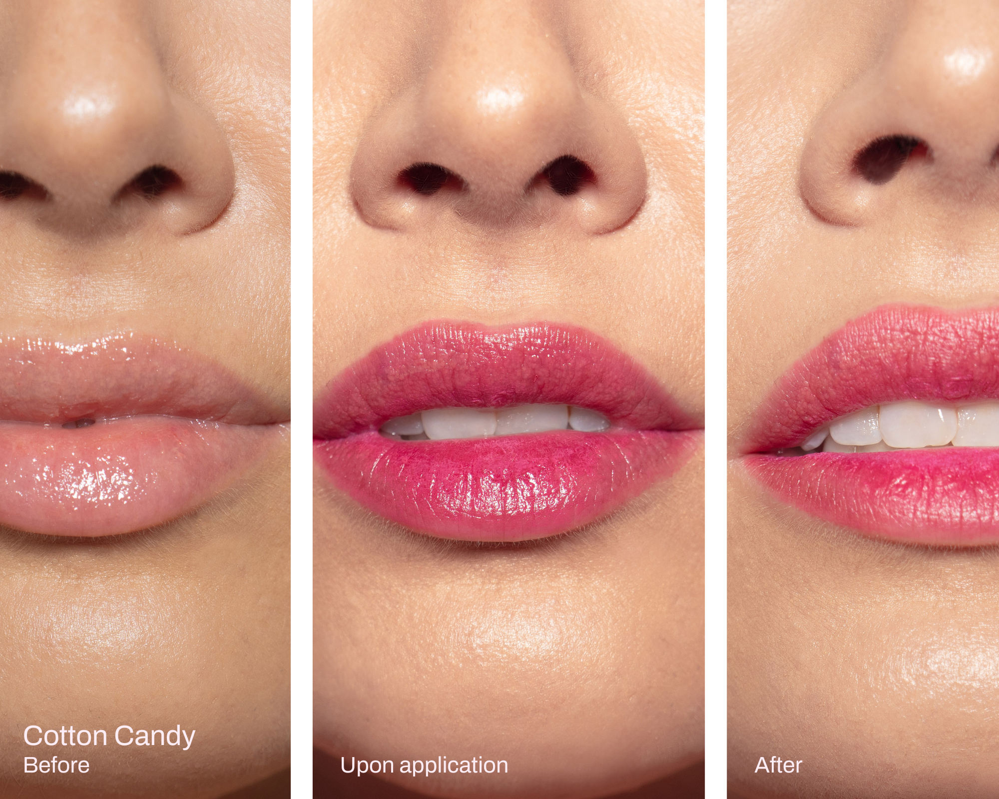 before_after_pink_lip_stain_cotton_candy_2023